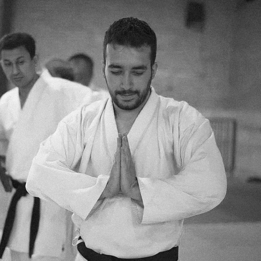 Foto des Karatemeisters Saleh Mirhashemi.