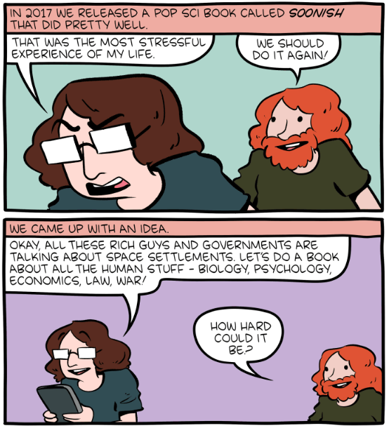 ZachWeiner's tweet photo. How we wrote A City on Mars
https://t.co/KLieLHhOnl (click for info!)
#smbc #acityonmars https://t.co/XSwqOqrgjN