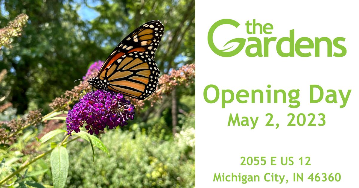 LPCLife's tweet photo. Enjoy the nice weather by joining the Friendship Botanic Gardens Opening Day celebration! Explore their beautiful nature paths and stop and smell the roses in their gardens.

For more information about upcoming events:https://t.co/6b1U00oGJZ

@MichCityLaPorte  @FBGIndiana https://t.co/u6yoBPesrw