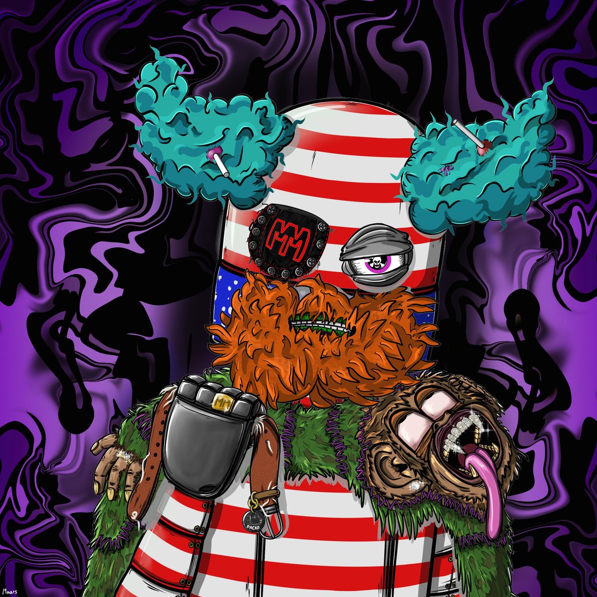 Was lucky and got this dope piece!
Thanks <a href="/MaarsComics/">Maars</a> and <a href="/algo_hands/">Hans.algo</a>