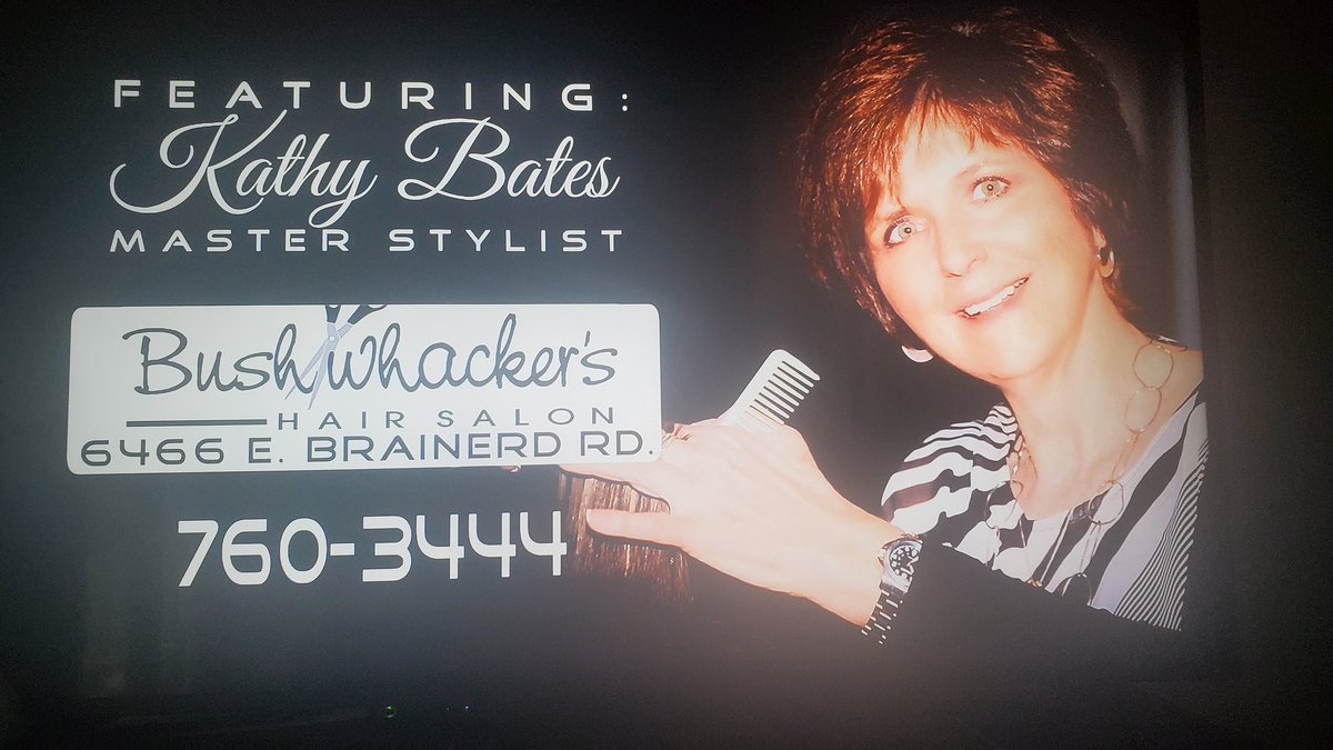 KevinDistasio's tweet image. #Bushwhackers #KathyBates #MasterStylist @newschannelnine @WRCBtv @TimesFreePress @NOOGAtoday @NoogaHoller