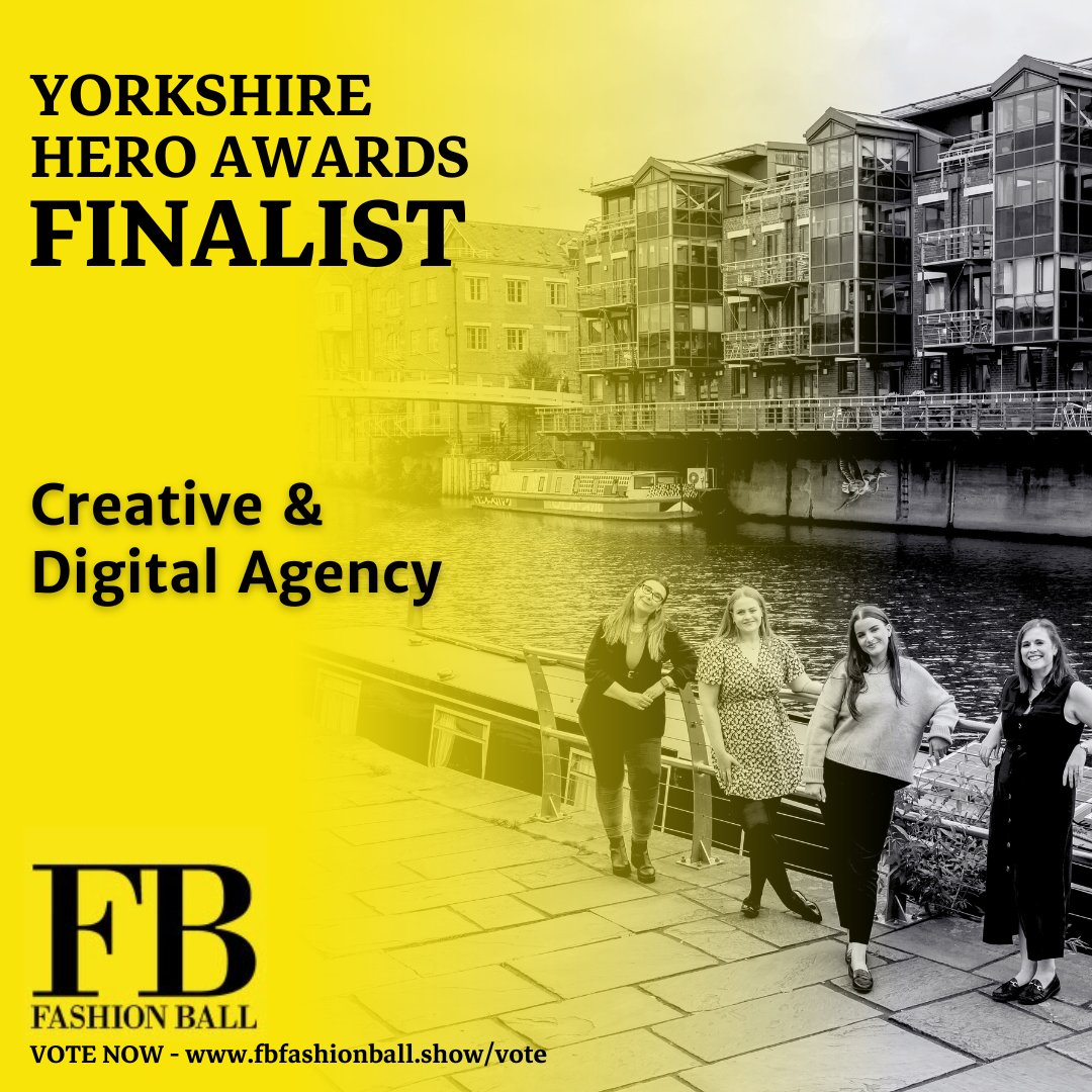 YoubeeMedia's tweet photo. We're delighted to announce that we're Finalists in the @FBFashionBall!

Becky has been recognised as Outstanding Female Leader &amp; the Team are Finalists in the Creative &amp; Digital Agency category🍾

Voting closes 24/04 &amp; we’d love your support!

Vote here - https://t.co/nBfXInmziW https://t.co/2hFtKjdT2p