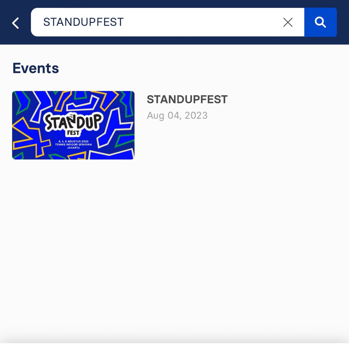 Terima kasih antusiasmenya!
Mohon maaf buat yang belum dapet tiket ya. 

Sampai ketemu 19 April 2023 pukul 15.00 WIB

Bisa search sebelumnya di Loket.com: STANDUPFEST 

#StandupFest2023
😍😍😍