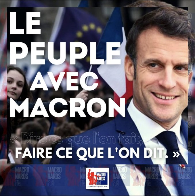 #LePeupleAvecMacron