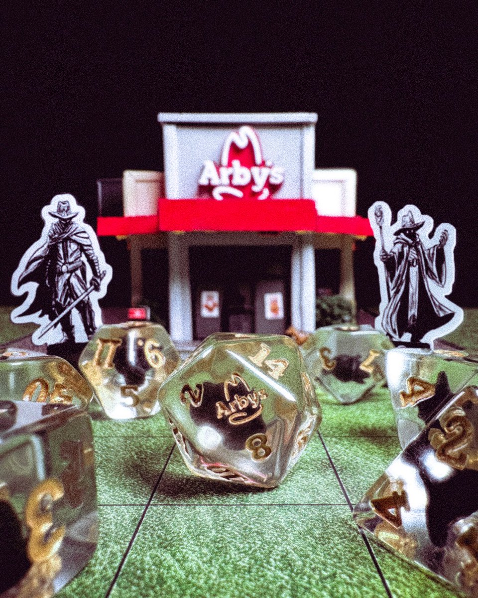 Arby's on Twitter " ROLL FOR INITIATIVE HAT DICE ARE BACK IN THE ARBY