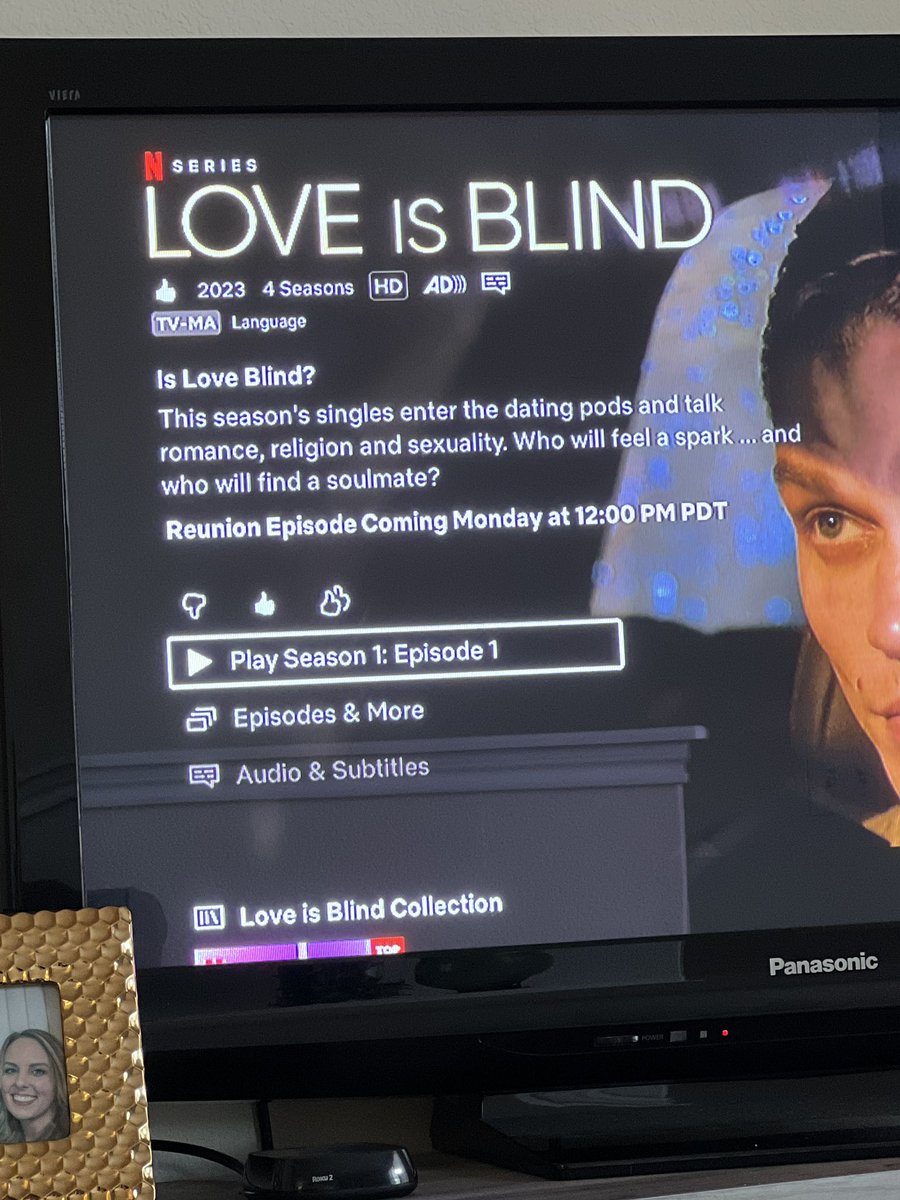 I’m sorry but what <a href="/netflix/">Netflix</a>. Live Reunion Episode but actually you can’t watch it until Monday at noon. COME ON. #LOVEISBLINDreunion #LoveIsBlind