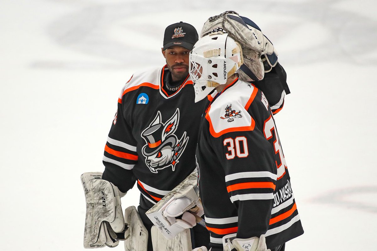 DanburyHatTrick's tweet photo. From the Desk of Hat Tricks Insider @JimCerny, the success of the Danbury Hat Tricks goaltending going into the postseason! #RabbitsBaby #HatTricksHockey https://t.co/M5CEG0Esb4 https://t.co/eedQVGJ701