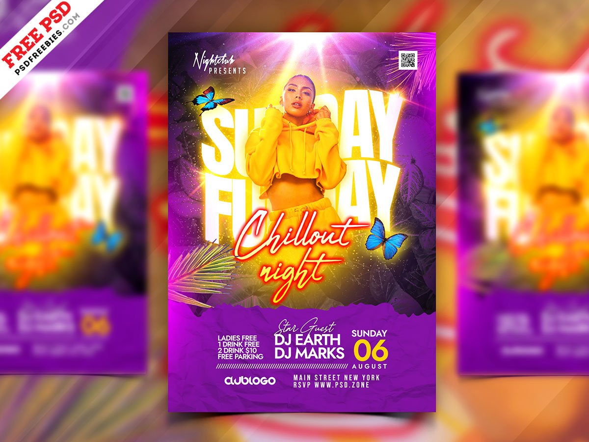 Our Free Sunday Funday Party Flyer PSD
Download Link. >> psdfreebies.com/psd/sunday-fun…

#SundayFundayParty #MusicEvent #partyflyer #ConcertPromotion #GigPoster #MusicFestivalFlyer #ClubNight #BandPromotion #GraphicDesign