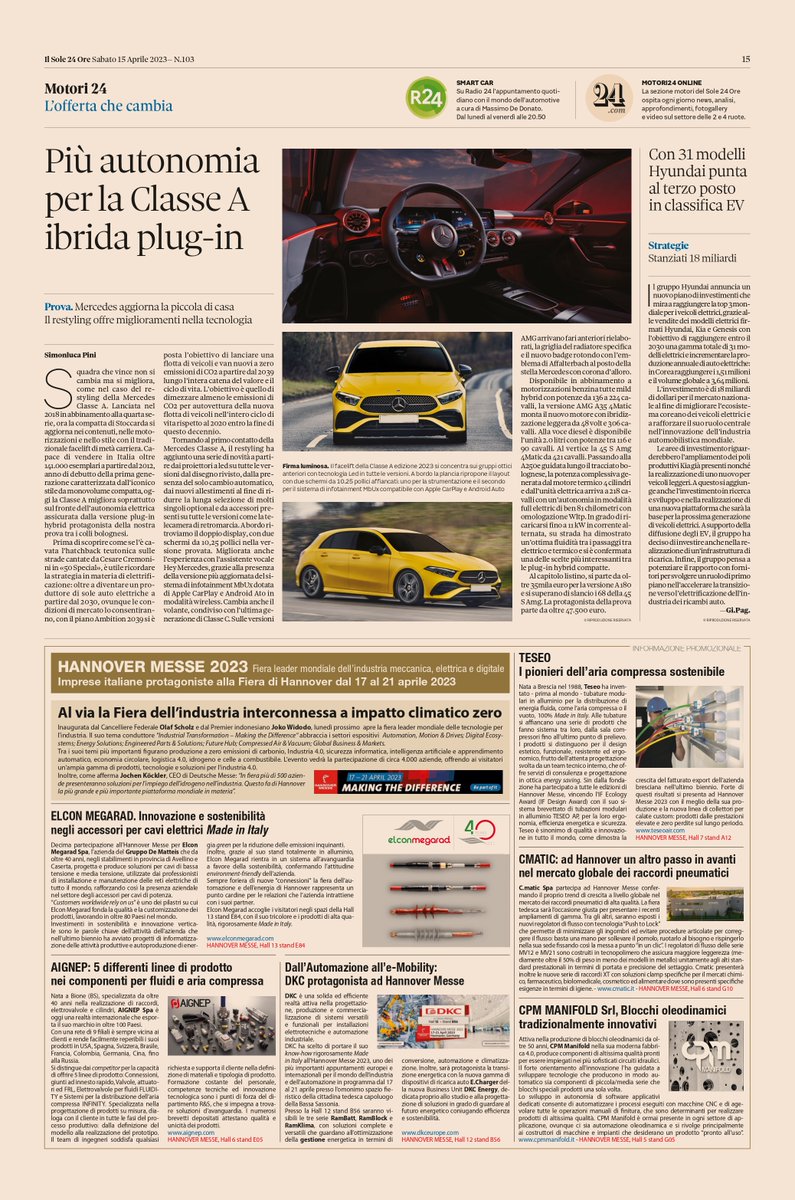 dkceurope's tweet photo. Oggi ci trovi su @sole24ore!

Leggi l'articolo ⬇️ https://t.co/nGWRwMbWcY