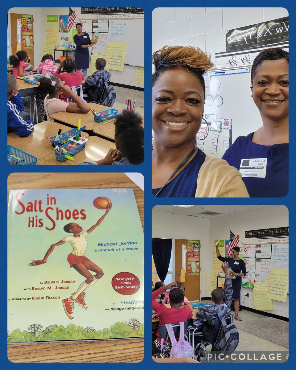 My 3rd grade class was graced by her presence  and read to by Judge Chaundra D. Lewis!  Thank you, the students really enjoyed!