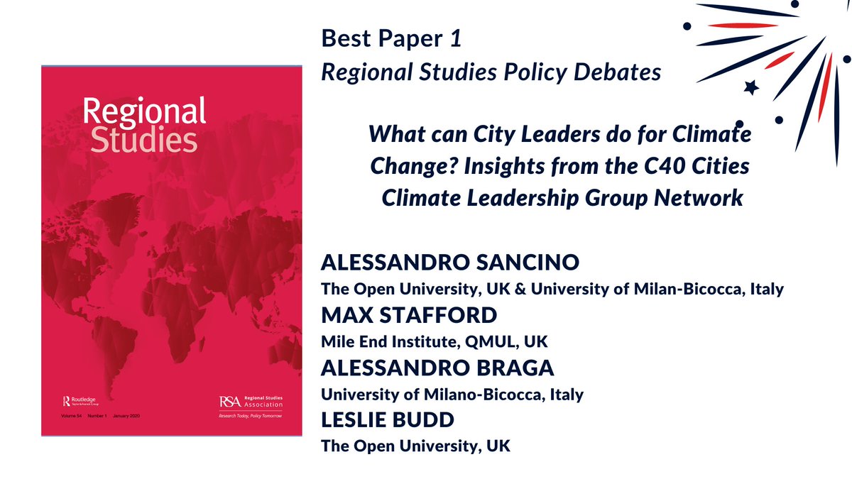 Regional Studies Association tweet media