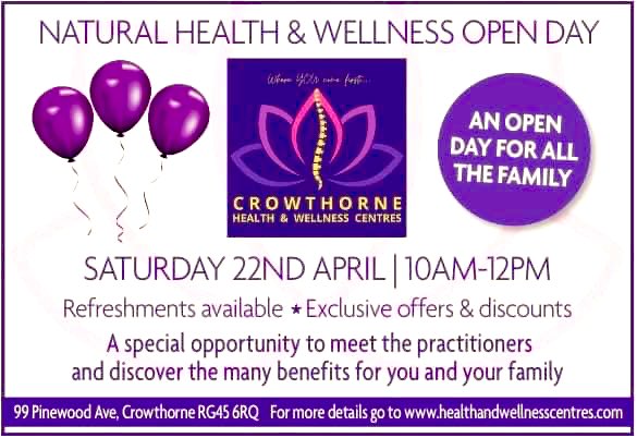 Flozephine's tweet photo. Pop along this Saturday between 10-12 and find out about a range of services that can improve wellbeing. I’ll be there and hope you can join us! 
#crowthorne #sandhurst #camberley #bracknell #finchampstead #eversley #wellbeing #counselling 
https://t.co/EfW4f6FczA https://t.co/2wsYxr8aKr