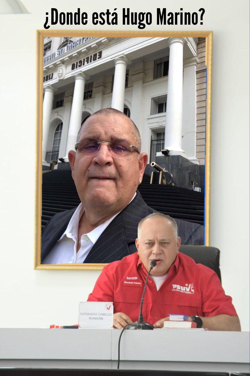 Diosdado Cabello- <a href="/dcabellor/">Diosdado Cabello R</a> Soy- <a href="/bsmarinos/">Beatriz</a> la mamá de Hugo Marino 1459 días q te hago la misma pregunta y lo voy a seguir haciendo hasta q me respondas dónde está mi hijo te aseguro q no me voy a rendir hasta lograr q los culpables sean castigados