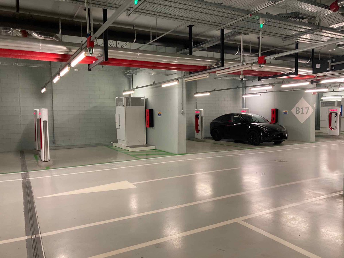 Tesla Charging on Twitter "New Tesla Supercharger Milano, Italy Citylife (6 stalls) https