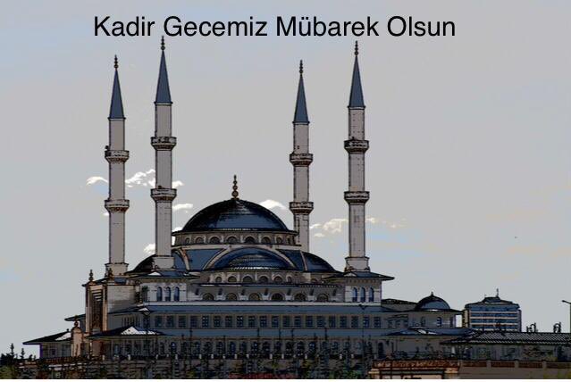 Bin aydan daha hayırlı olduğu 
müjdelenen bu gecenin tüm insanlığa ve İslam alemine hayrlar getirmesi dileğiyle, Kadir Geceniz mübarek olsun…
