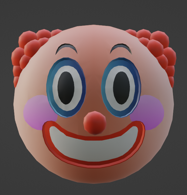 DevGalactus's tweet photo. I made UGC 3D emoji clown🤡🤡
Made by @DevGalactus (qwertik3000 - roblox name)
(Roblox pls approve my UGC application 🤡🤡 :З)
#RobloxUGC #RobloxDev #blender3D https://t.co/YcDbKO9biO
