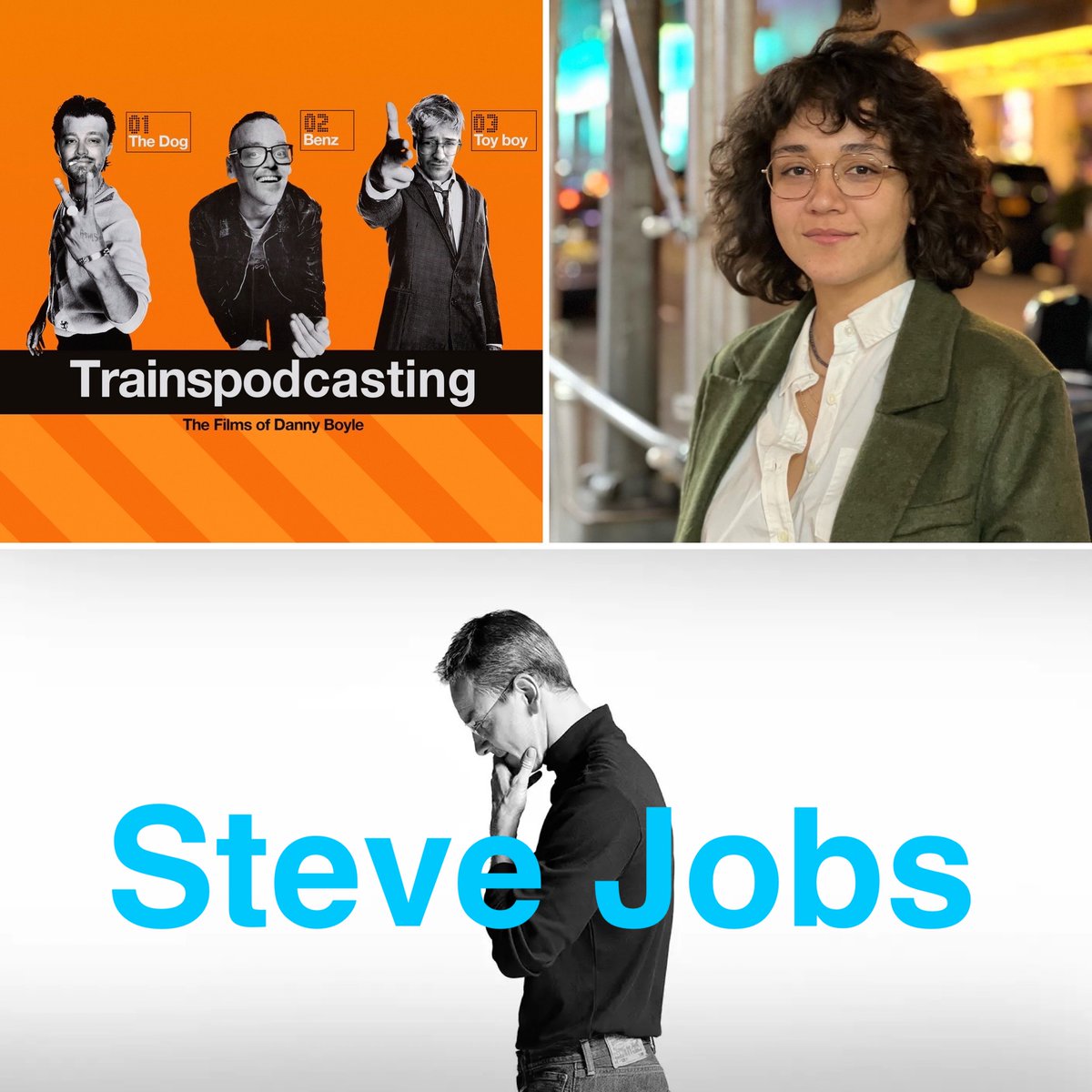 Calling all Sorkinistas - we’re walking, talking, and putting 1,000 songs in your pocket!

<a href="/oliviacraighead/">Olivia Craighead</a> returns to the pod to talk about 2015's STEVE JOBS, and no - we do NOT thank the Apple II team.

Our latest episode: audioboom.com/posts/8282075-…