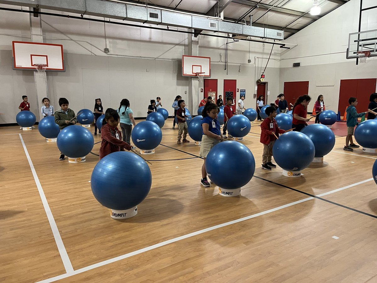 Our <a href="/LivelyEagles/">Lively Elementary</a> enjoyed banging on the #drums all day with <a href="/drumfit/">DrumFIT</a> to practice #striking with short handled implements and include rhythm, beat, force, speed, pattern, sequence and fun. #iisdpe My fitness average increased last week with so much workout #thelivelyway