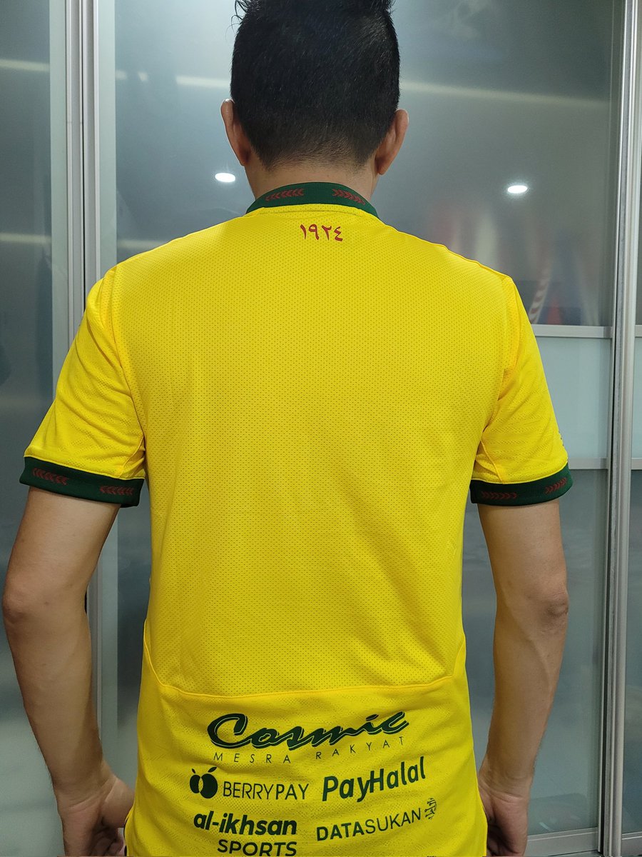 wanfakhrul23's tweet image. Jersi Kedah Darul Aman FC (Home) 2023 💛💚
Authentic/Player Issue
RM149 | Size M (pit 20)

Stock baru masuk di Ferhad Sports #OnlyOriginals

🛒 shp.ee/r56fesp
🛒 vt.tiktok.com/ZS87fUQKw/

#KDAFC #PulunKedahPulun #SangKenari 
#MisiKumpulJersi2023