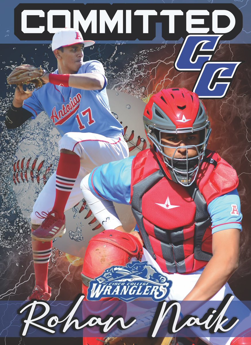 Rohan Naik (@rohann2023) on Twitter photo I am beyond blessed to announce that I will be continuing my academic and athletic career at <a href="/CiscoBaseball1/">Cisco Baseball</a>. I would like to thank god, my family, Coaches, teammates and friends who have helped me along the way. #ScoBoys <a href="/stsliders/">South Texas Sliders</a> <a href="/ApachesACP/">Antonian Baseball ⚾️</a> <a href="/DST_SanAntonio/">DST San Antonio</a> <a href="/TBirdsBBSTX/">TBirds Baseball Club</a> I am beyond blessed to announce that I will be continuing my academic and athletic career at <a href="/CiscoBaseball1/">Cisco Baseball</a>. I would like to thank god, my family, Coaches, teammates and friends who have helped me along the way. #ScoBoys <a href="/stsliders/">South Texas Sliders</a> <a href="/ApachesACP/">Antonian Baseball ⚾️</a> <a href="/DST_SanAntonio/">DST San Antonio</a> <a href="/TBirdsBBSTX/">TBirds Baseball Club</a>