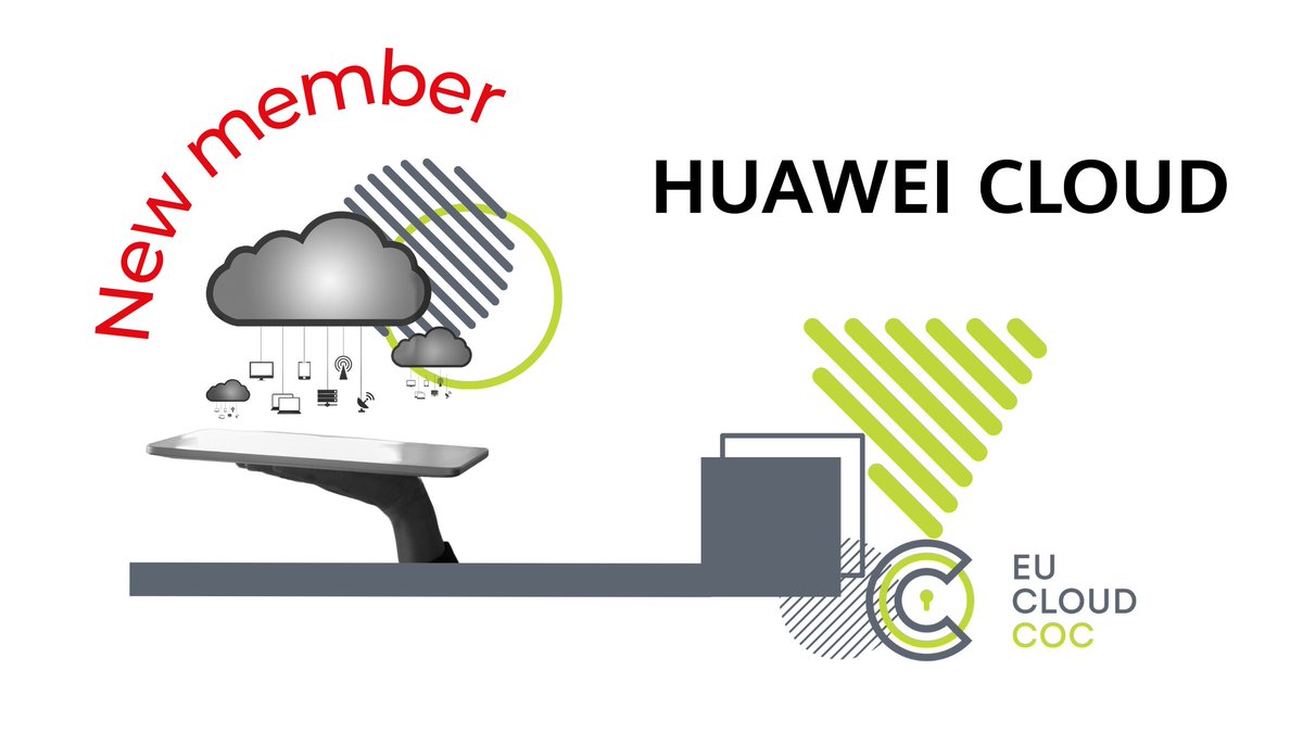 EUCloudCoC's tweet photo. 🙌A new member joins the EU Cloud CoC! The General Assembly is pleased to have @HuaweiCloud1 on board and welcomes their initiative to join the Code’s ecosystem.

Read the full press release here: https://t.co/sufCJE9yJv

#CodesOfConduct #GDPR #Cloud #Europe https://t.co/O0ZsxUotHL