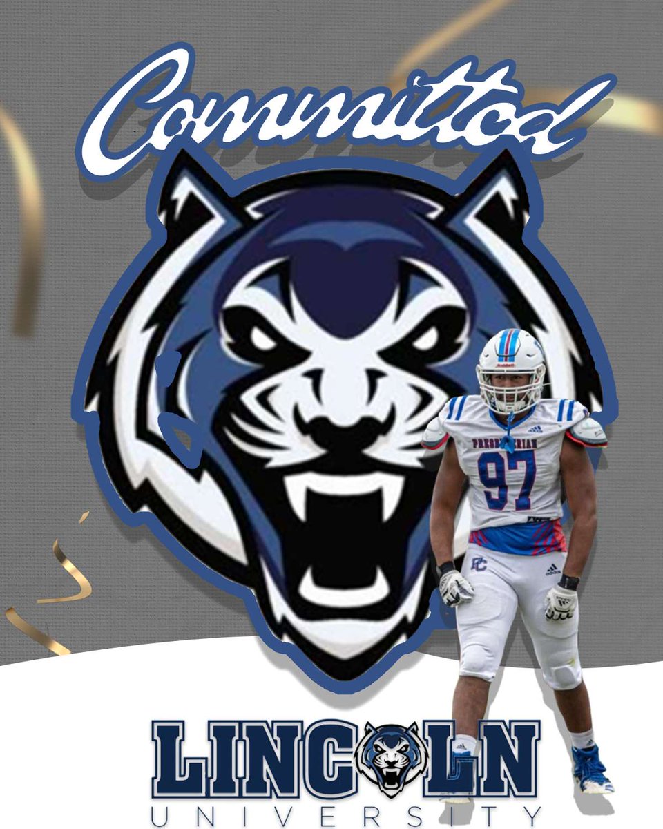 DavidKinardJr2's tweet photo. After talking with my family and conversating with @carterlj1_dc, I've decided to commit to Lincoln University to finish my elgibilty for football. Let's get to work ✍️🏽 https://t.co/qxZJUnFbaP