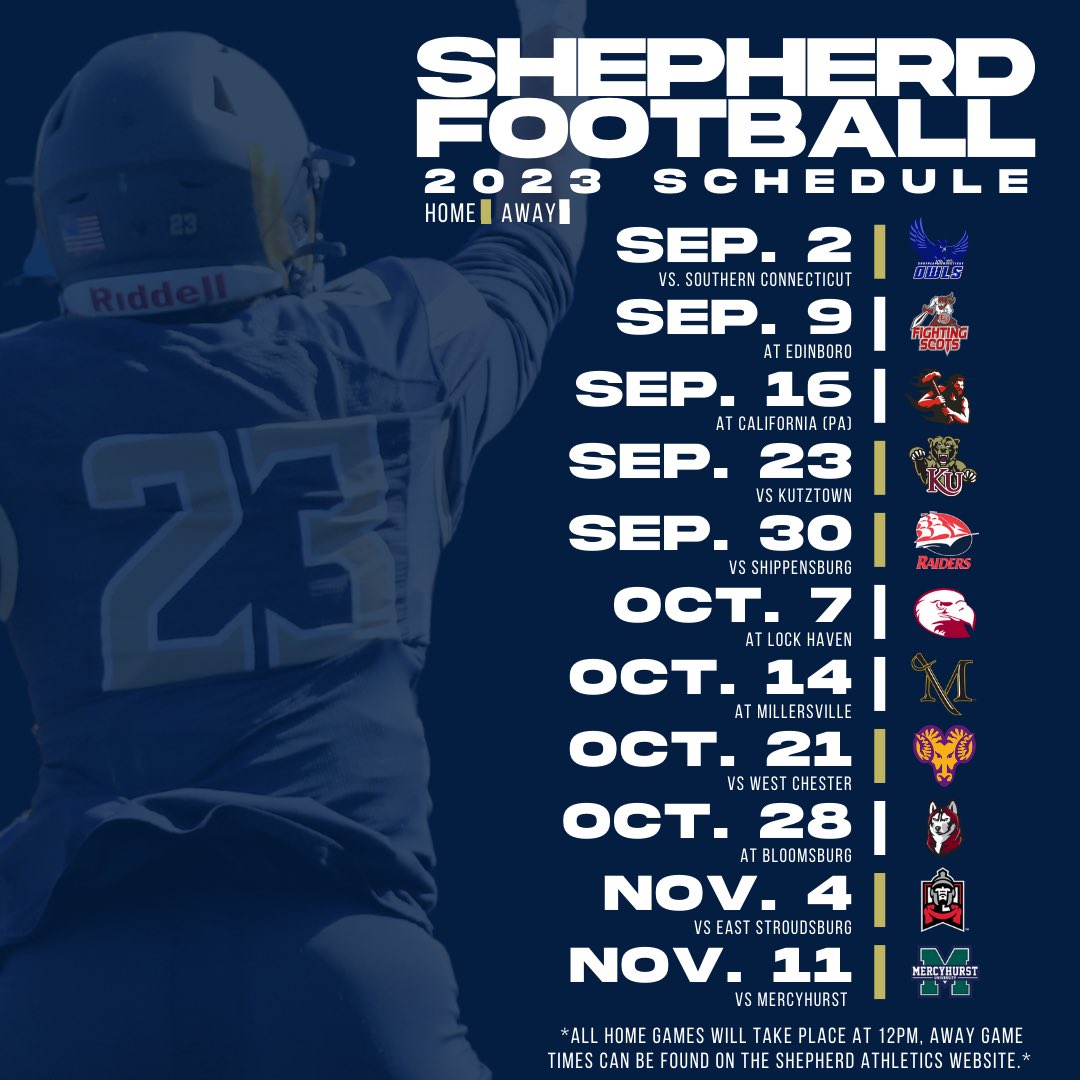 Shepherd Football tweet media