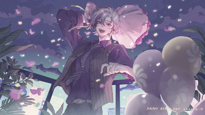 お誕生日おめでとうございます!いつも楽しいをありがとう#不破湊生誕祭2023#絵スコート 