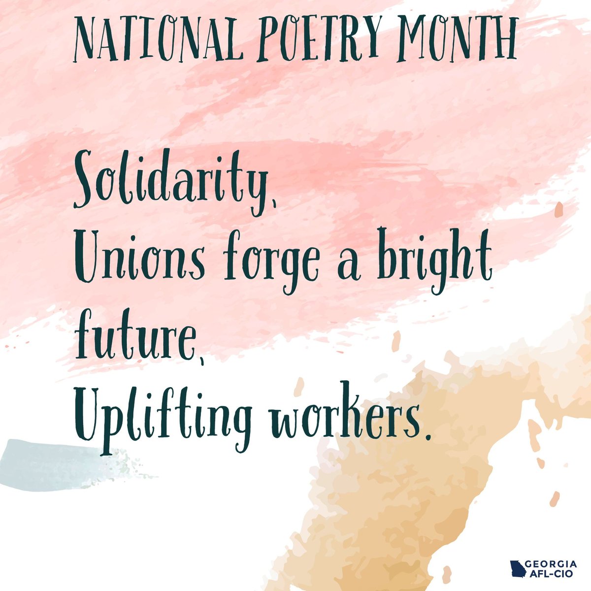 AFLCIOGeorgia's tweet photo. Today is International Haiku Poetry Day!!! Share a #Haiku Poem with someone you #love.
#unionstrong #unionproud #unionlove #poem #friends #georgia #atlanta #share https://t.co/CaiZfPydaq