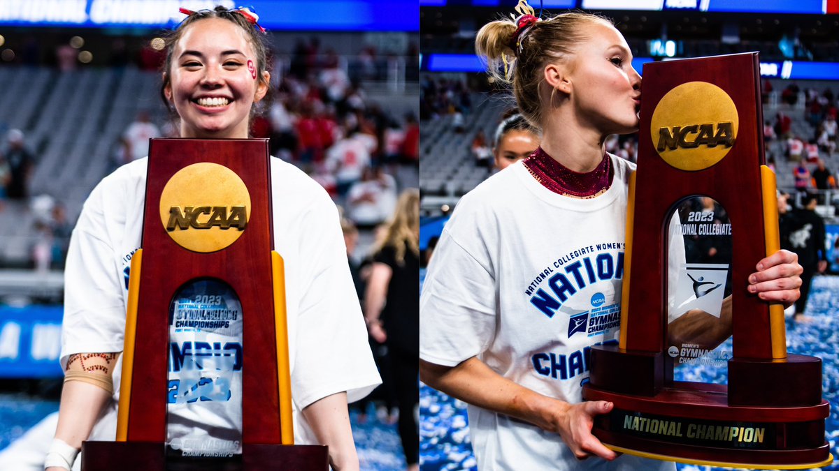 OU_WGymnastics's tweet photo. NATTY CHAMPS TAKEOVER‼️ 🏆🏆

Tune in to @KREFsports this morning as host @PlankShow catches up with your six-time national champions.

🕙 10 a.m.-noon CT
📻 The REF App, 94.7 FM, 1400 AM or 1430 AM (Tulsa) 

#ChampU | #BoomerSooner https://t.co/4k7BPv6FGs