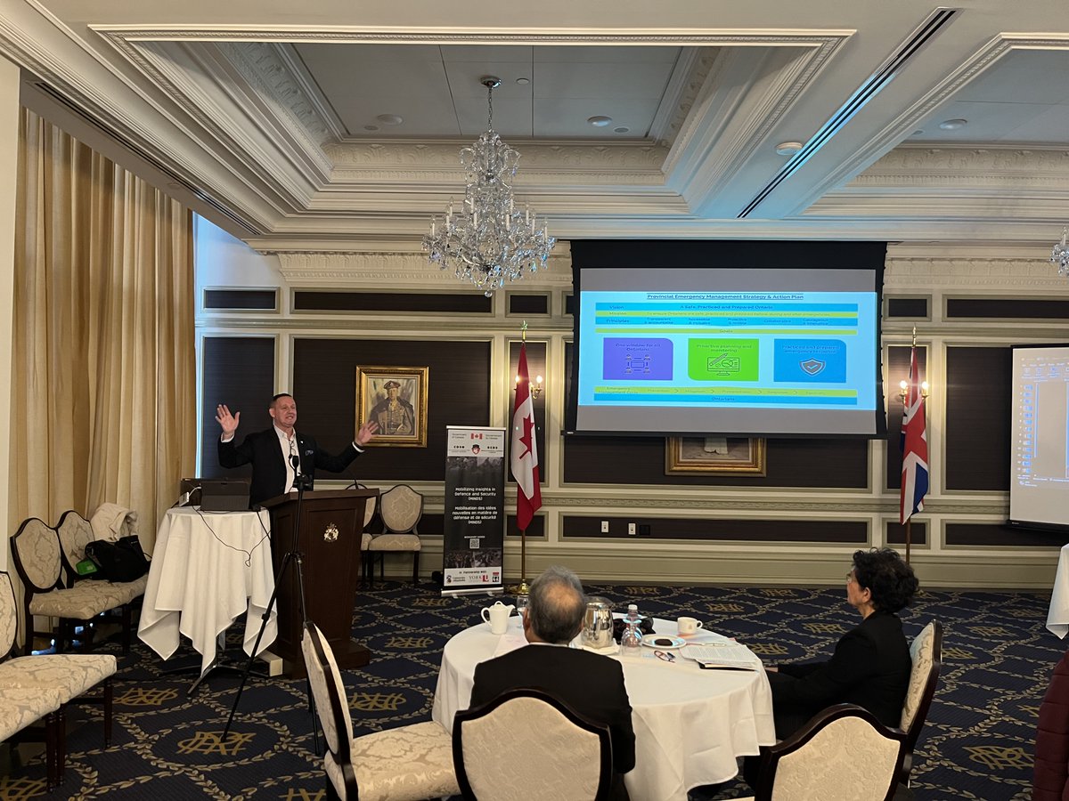 PreparedON's tweet photo. Our Deputy Minister was invited by @YorkUniversity to speak at the @rcmiHQ alongside the Manitoba Emergency Measures Organization and @4CdnDiv4DivCA about the collective goal of a safe, practiced and prepared Ontario.

Learn more: https://t.co/zJ94DhJfKp https://t.co/cty3CNifNq