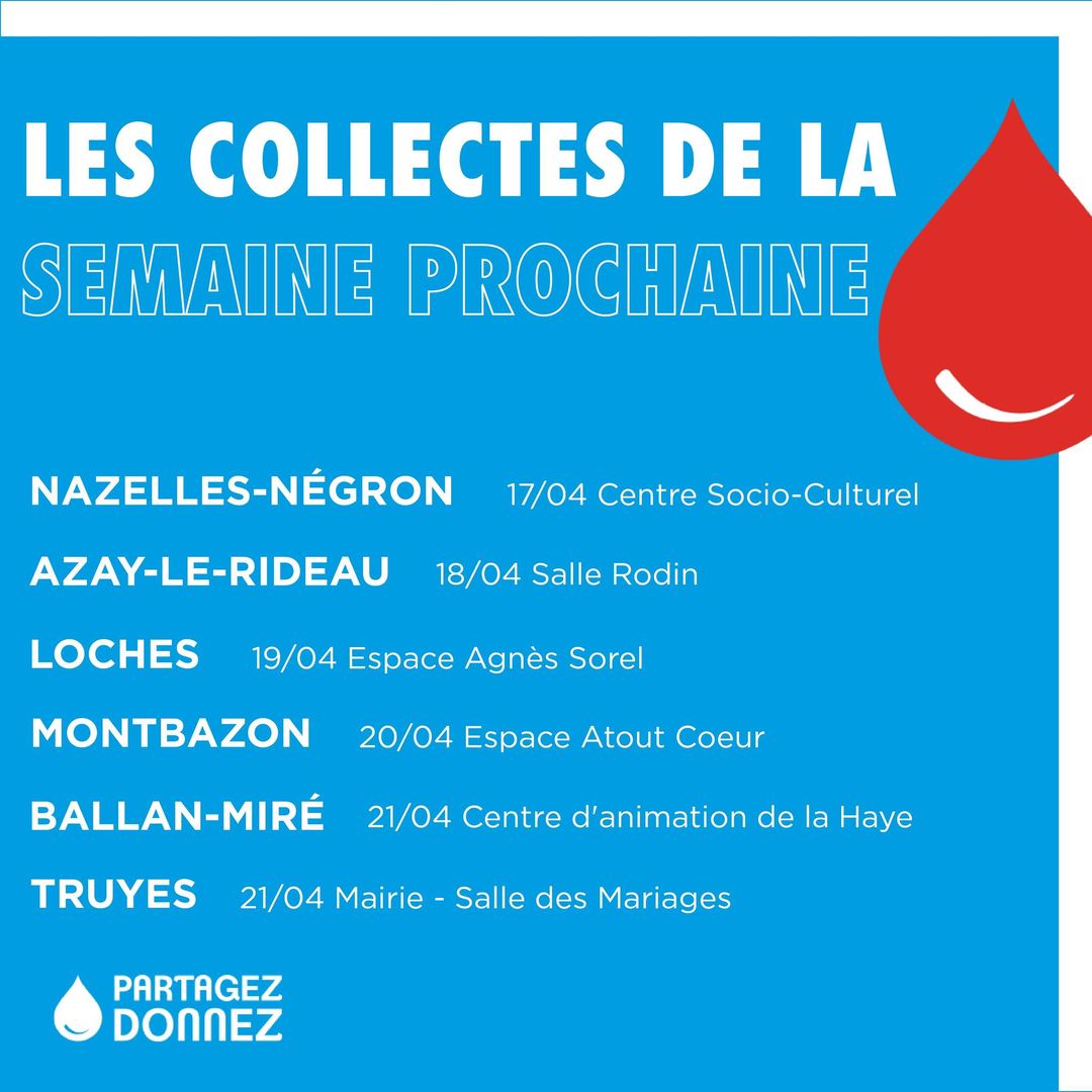 LabaronneDaniel's tweet photo. J'ai répondu vendredi à un appel de l'@EFS_dondesang. Un grand merci aux membres du groupe Don de sang #Touraine pour leur engagement. 🙌
👉Pour prendre rendez-vous et donner c'est ici : https://t.co/NaafYSBZyU
#PartagerDonner #don #sang https://t.co/zZiAKtR7kb