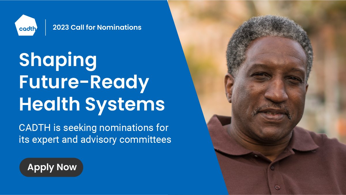 We have opportunities for health economists on our expert committees. If you have experience and a desire to help power evidence-informed decisions, please consider applying by April 24. Learn more 👉 cadth.info/3GpnqKm

#healtheconomics #HTA