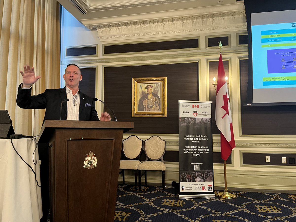 PreparedON's tweet photo. Our Deputy Minister was invited by @YorkUniversity to speak at the @rcmiHQ alongside the Manitoba Emergency Measures Organization and @4CdnDiv4DivCA about the collective goal of a safe, practiced and prepared Ontario.

Learn more: https://t.co/zJ94DhJfKp https://t.co/cty3CNifNq