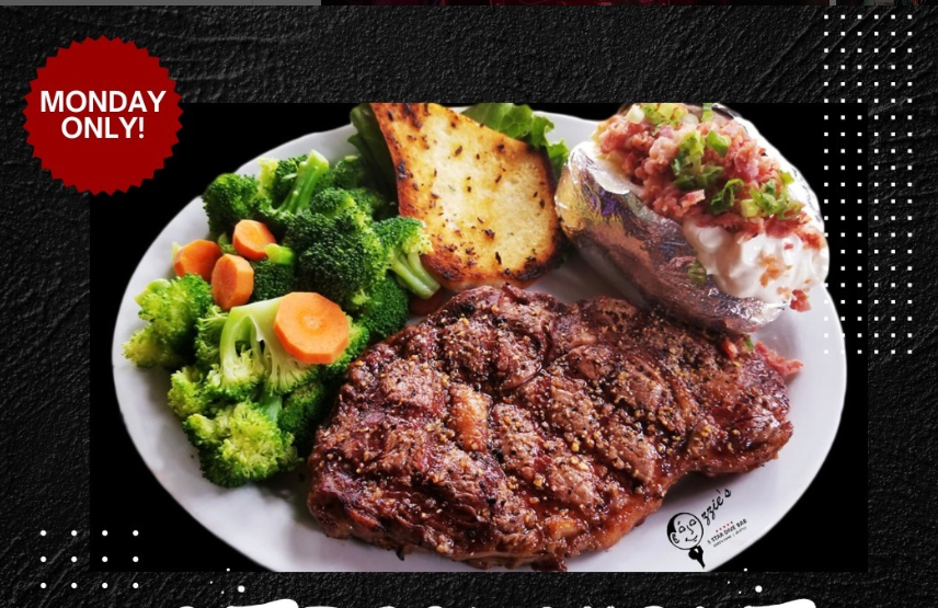 TheEatGuide's tweet photo. It's time to bite into something delicious! Join us at Ozzie's for Steak Night every week, when they serve the best and juiciest steaks in town.

📍📸@ozziesinseattle

Tonight, is the best steak night in town, so check out Ozzie's.

#OzzieSteakNight #CraftBeer #Wine #TheEatGuide https://t.co/7ZXvdwTtnX