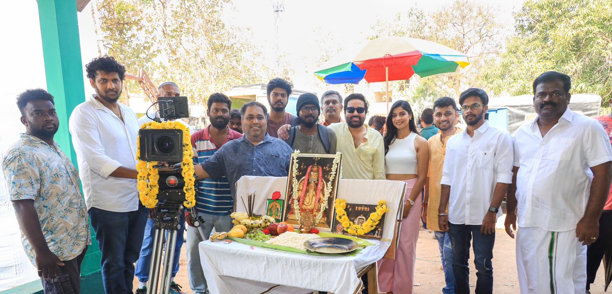 ThirukumaranEnt's tweet photo. Shoot Started Today …🍀 With The Gang 😈 With New Rules !
#SoodhuKavvum2: Nadum Naatu Makkalum
#சூதுகவ்வும்2: நாடும் நாட்டு மக்களும்
@icvkumar #SJArjun @actorshiva #Karunakaran @ThirukumaranEnt @dopkthillai @ignatiousaswin #EdwinLouis @onlynikil @digitallynow https://t.co/8pRfrPzire