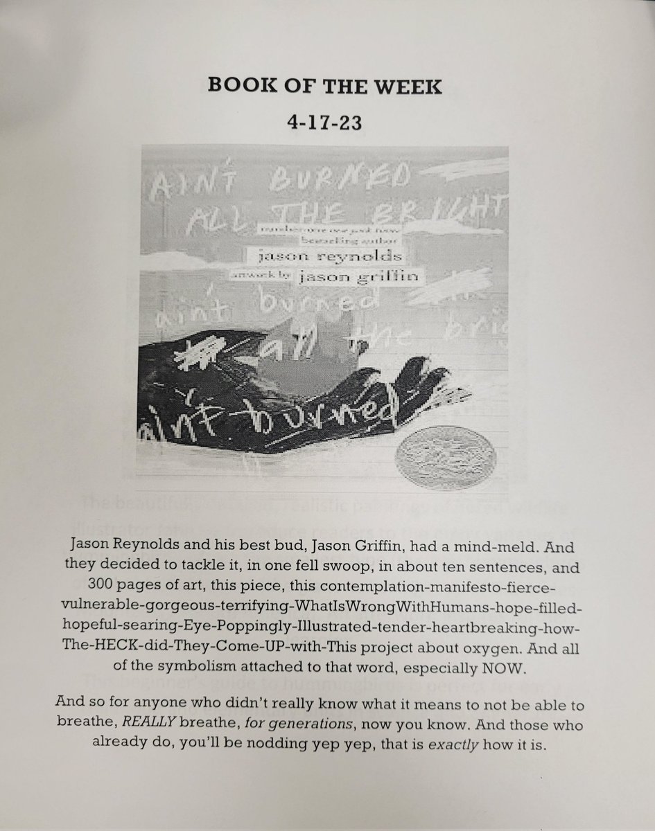 RTHSSTEMMC's tweet photo. STEM Students, visit the media center and check out one of our books of the week! Also, you can go to Destiny and discover more great titles!
@RichTownshipHS 
@RichieTheRaptor 
@RTHSActivities 
@Rich227_EdTech 
@STEM_LaFrance https://t.co/szqiB9Prol