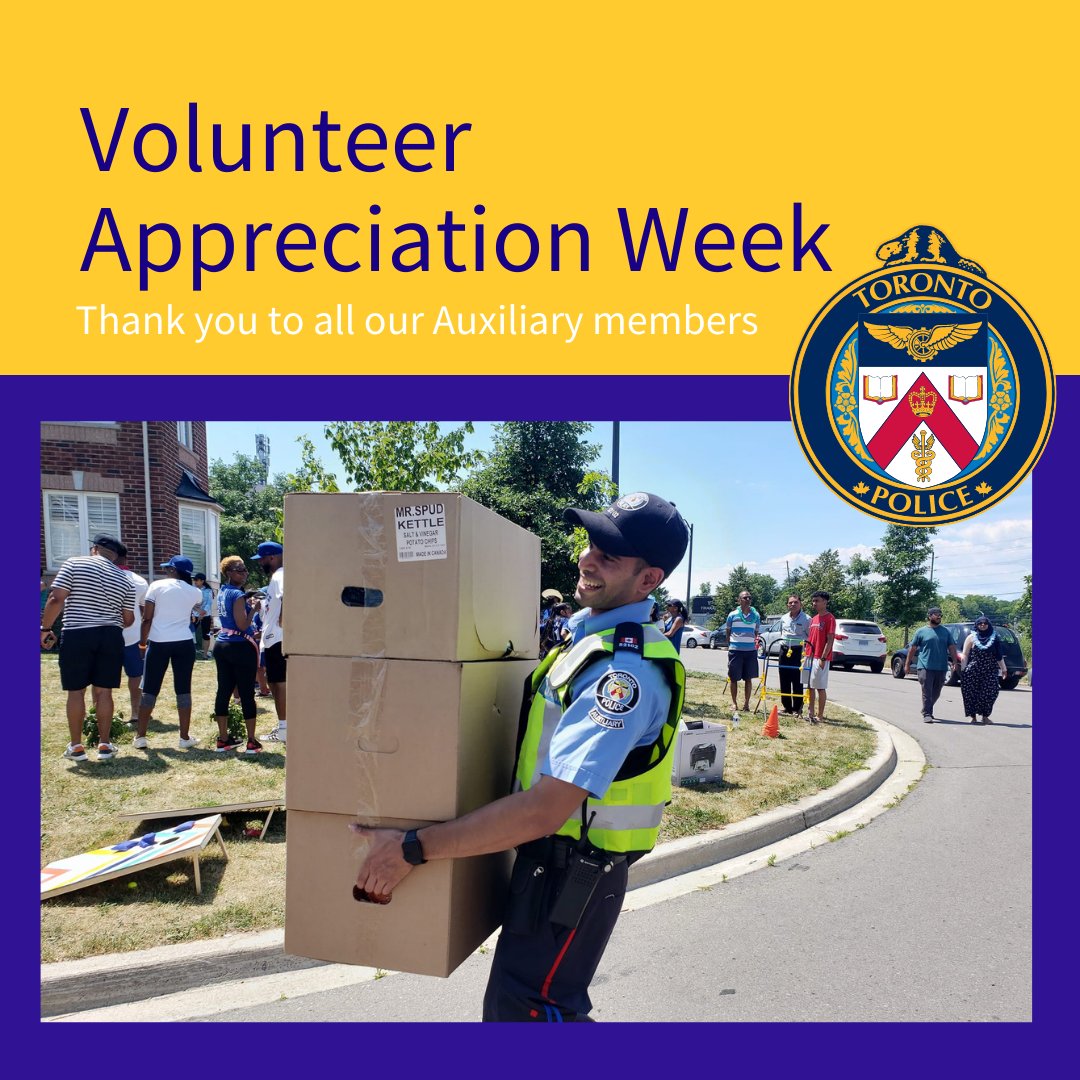 TPS_CPEU's tweet image. The @TorontoPolice recognizes the volunteer contributions of our @TPSAuxiliary members. You play a pivotal role in creating and maintaining meaningful relationships between the TPS and our communities.
#TPSAuxiliary #toronto #auxiliary