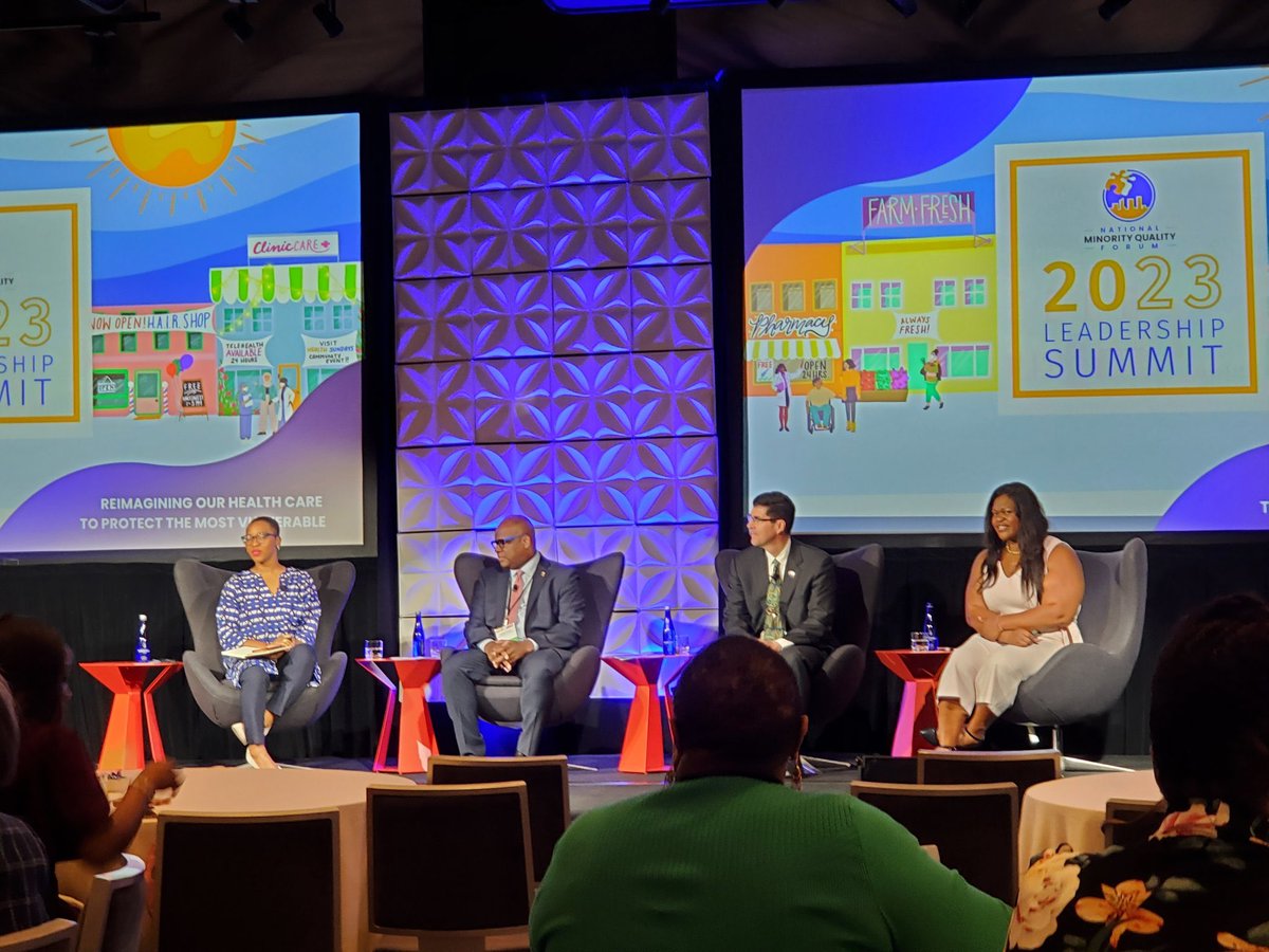 DocTeeLee's tweet photo. @MiaKeeys led an informative panel that had me reflecting on my own journey into motherhood &amp; birthing experience. We must collectively seek equitable practices &amp; policies to ensure BIPOC mommas &amp; babies have access to person centered care so they can survive &amp; thrive #NMQFSummit https://t.co/nb08oYuvHk