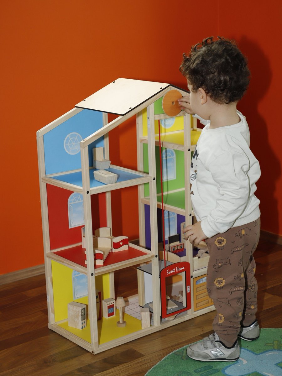 VarIstKids's tweet photo. Excited to share the latest addition to my #etsy shop: Creativity and Social Development with Montessori Wooden Dollhouse with Elevator Play Set Featuring 23 Pieces of Furniture and Human Figures https://t.co/EUl0YxHEnJ #montessoriplaying #woodendollhouse https://t.co/o8tJfLN2k1