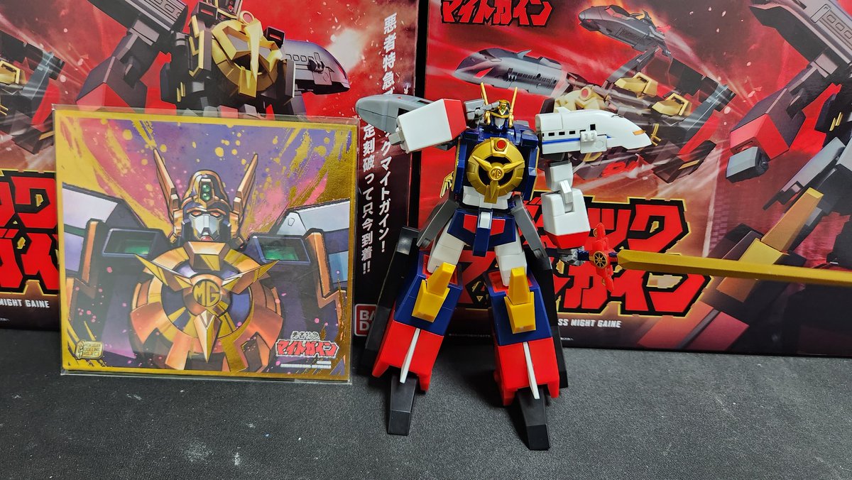 토요일에온 슈퍼미니프라 비룡 블랙마이트가인 2개 이유 선,악 재현 #슈퍼미니프라 #용자특급 #마이트가인 #비룡 #블랙마이트가인 #웹한정판 #미니프...