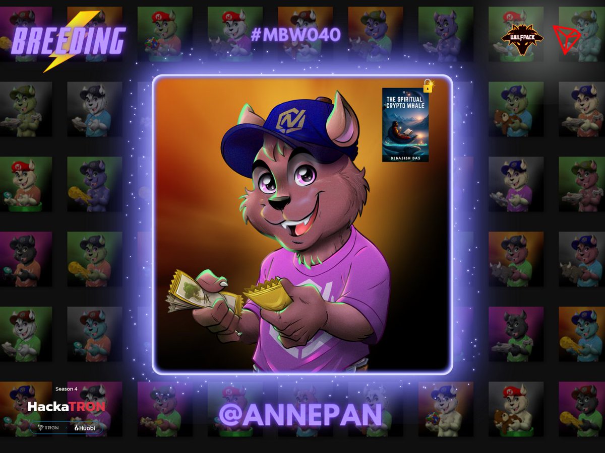 Debaswulfpack's tweet photo. congratulations on your breed @annepan12 πΊπ
#TRON #NFTs #MBW040 https://t.co/xzm4v6Ns3W