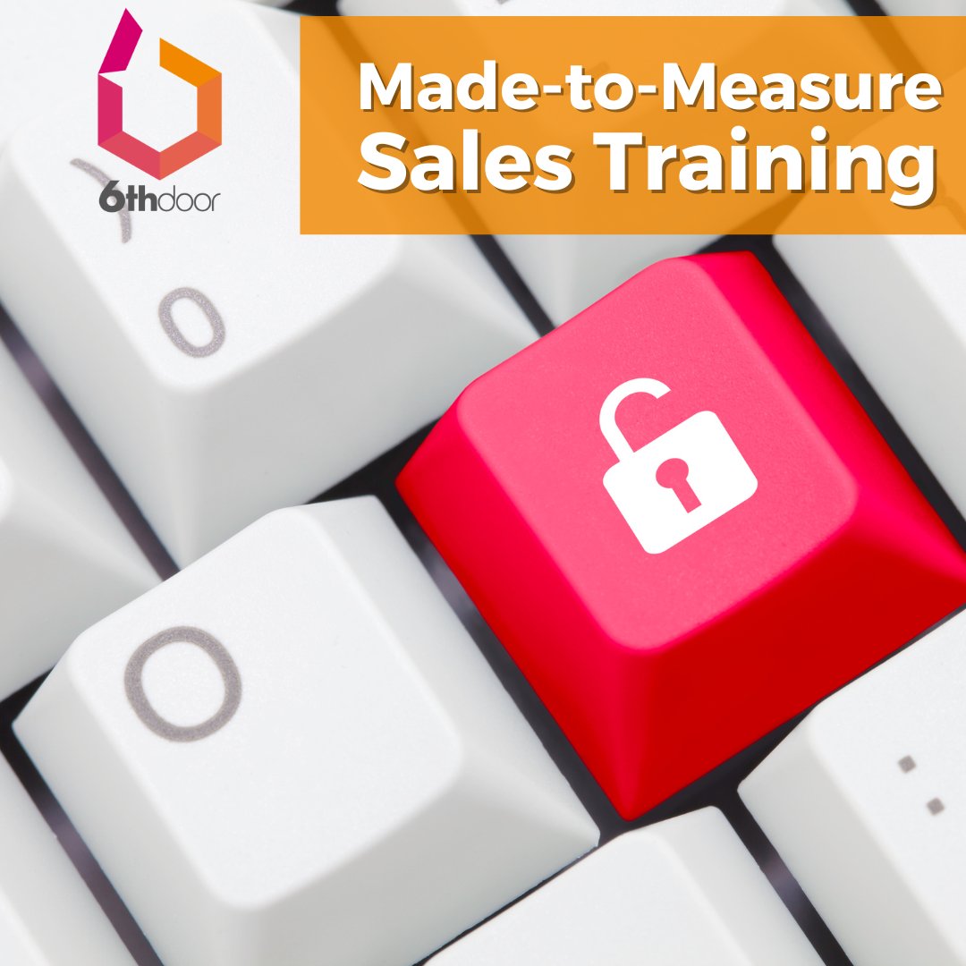 Unlock the potential of your sales team with personalized training that caters to their unique strengths and weaknesses.

Made to Measure Sales Training | 6thdoor.com
