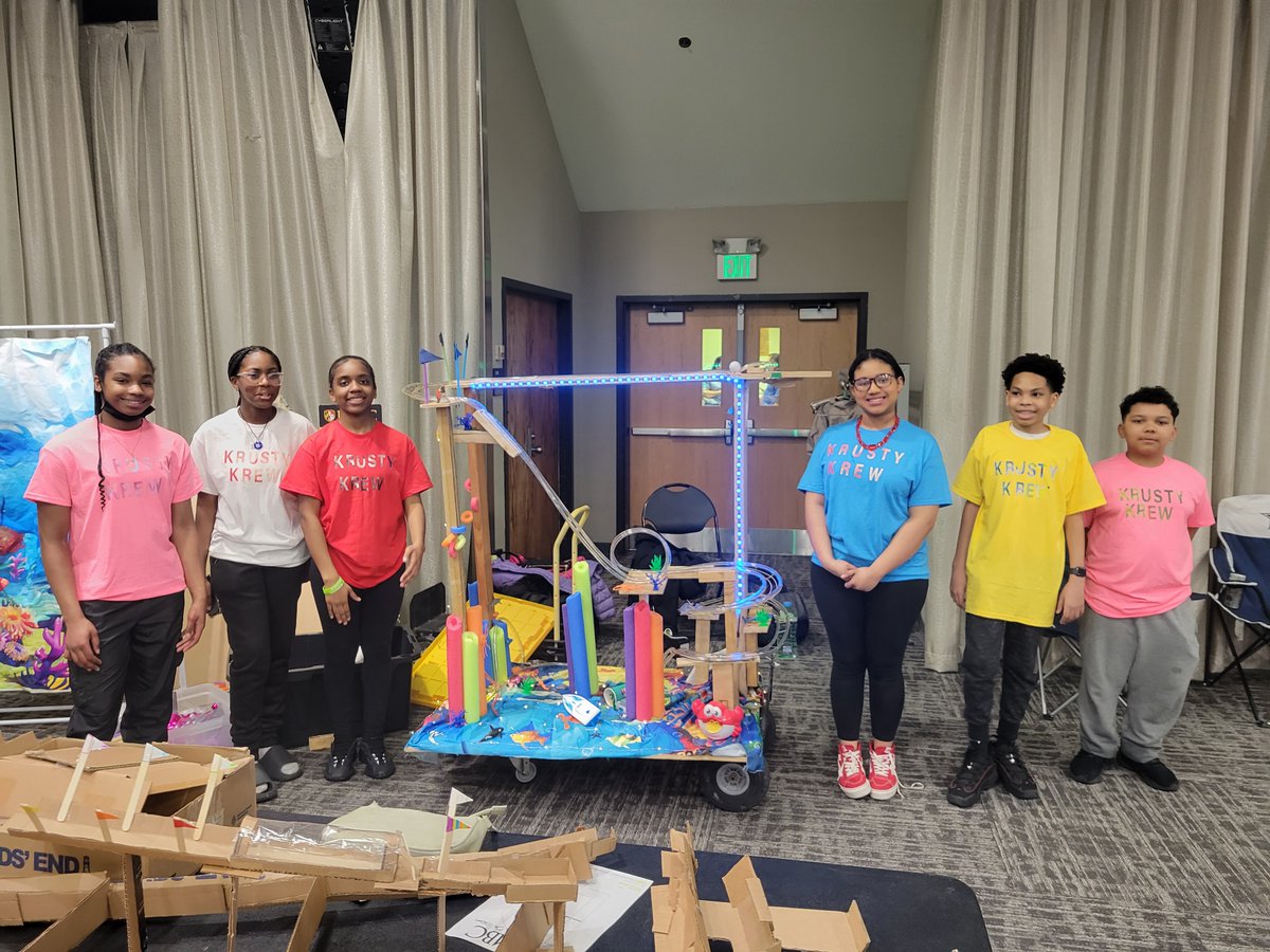 CCPS's tweet photo. 44 CCPS teams placed in the recent Destination Imagination (DI) competition with six teams advancing to the global finals in May. Check out the full story here: https://t.co/h8er9jlv16. https://t.co/U1Ac8VdmnC