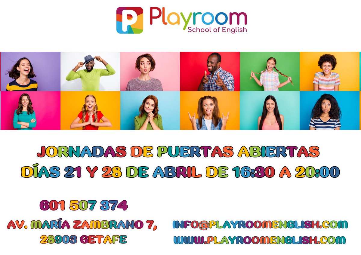 Playroom School of English tweet media