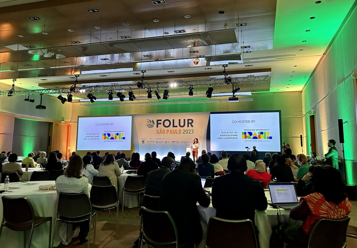 FOLURimpact's tweet photo. Food System, Land Use and Restoration @FOLURImpact program, including implementing agencies, partners, private sector and @theGEF are gathering in Sao Paulo for 2023 annual meeting this week. #FOLURImpact 1/8 #thread https://t.co/CRFVs15BJ8