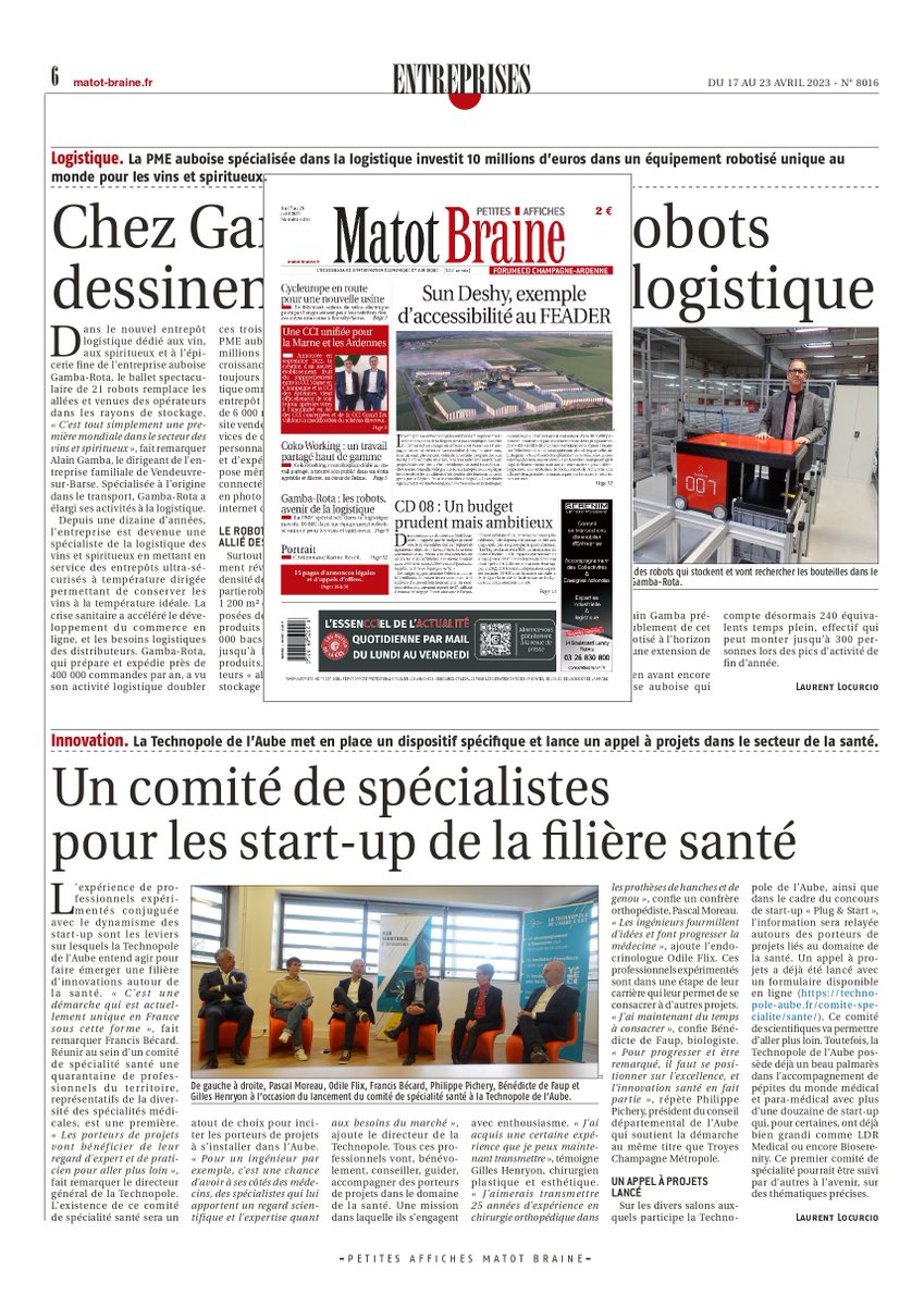 Wordcomconsult's tweet photo. #Innovation 

La @TechnopoleAube met en place un dispositif spécifique et lance un appel à projets dans le secteur de la #santé",
via @matotbraine.
@FrancisBecard, @VilledeTroyes https://t.co/84BQTxemQo