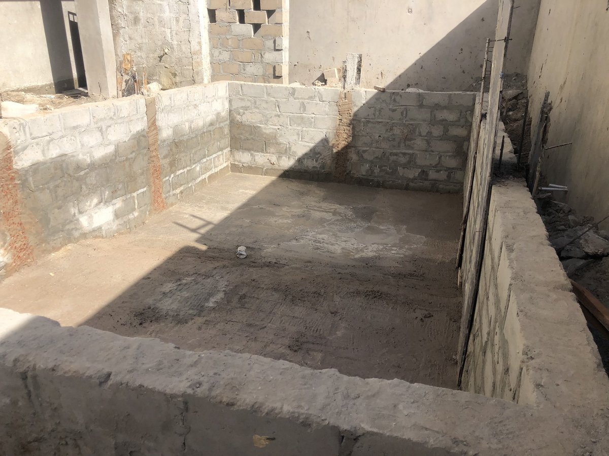 Topswimmingpool's tweet photo. Step:1 POOL LAYOUT 

Mark out is called for your yard, begins with clearing the area level out, then digging commence.
Laying first 55mm gravel bed concrete, brick wall installed throughout the pool we do this so steel will be in the middle of the gunite, when the pool is shot. https://t.co/EB3LfFvpws