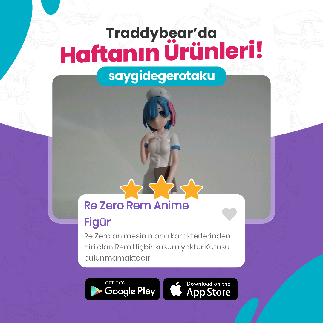 traddybear's tweet photo. Traddybear’da Haftanın Oyuncaklarını sizler için derledik. 🥳

Figür, koleksiyon ürünleri, amigurumi ve yüzlerce oyuncak Traddybear’da sizi bekliyor. 🧸 https://t.co/DeqASyWNDw
