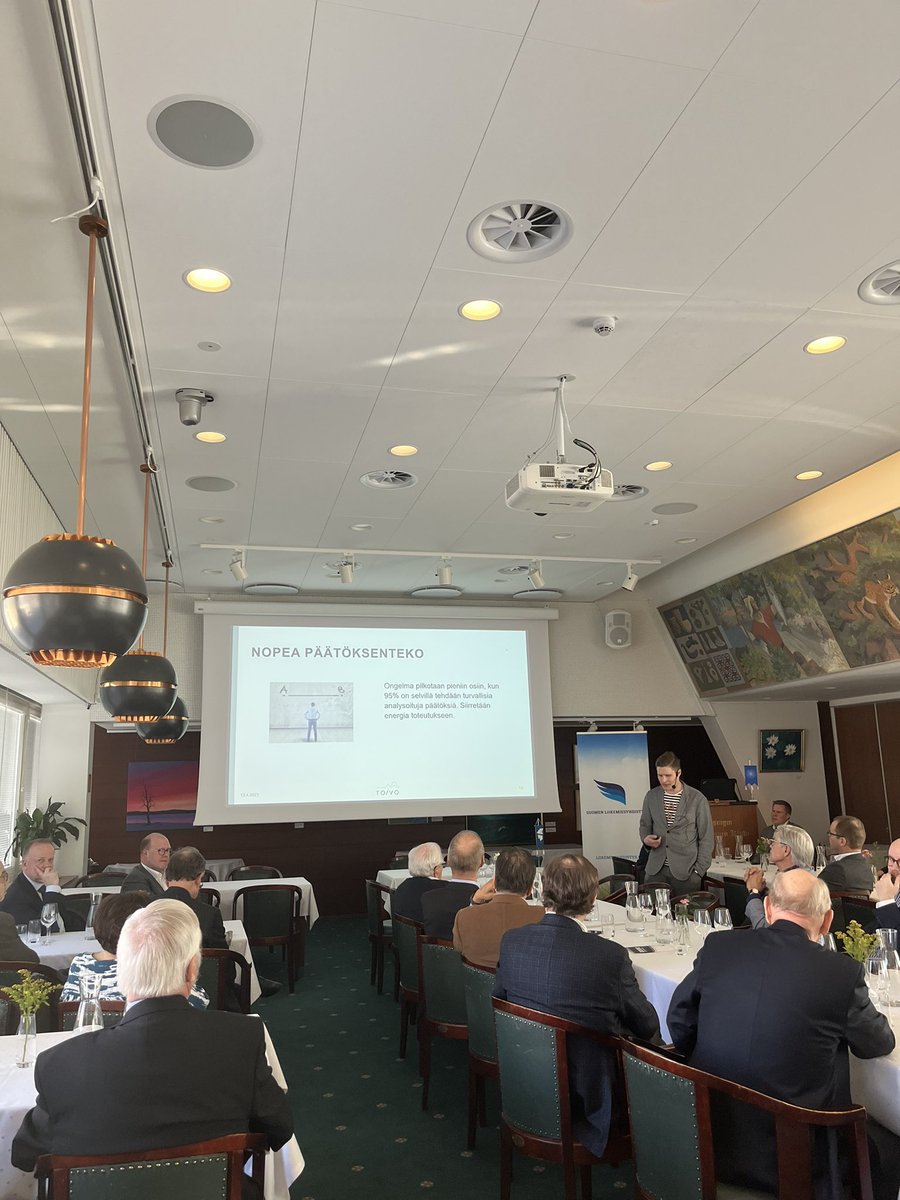 Toivo Groupin toimitusjohtaja Markus Myllymäki on puhumassa meidän huhtikuun kuukausikokouksessa. 
#suomenliikemiesyhdistys #sly #asuntomarkkina